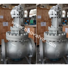 ISO Gear betriebenes Wcb Flanged Globe Valve (J641H)